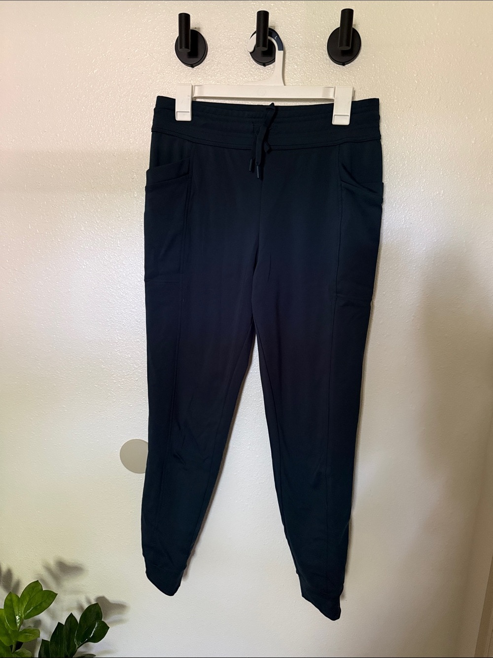 Women's blue green Drawstring Jogger Pants
